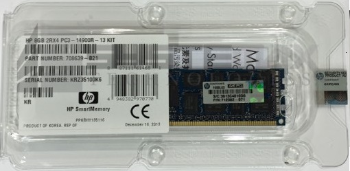 8GB HP DDR3 PC3-14900R SmartMemory