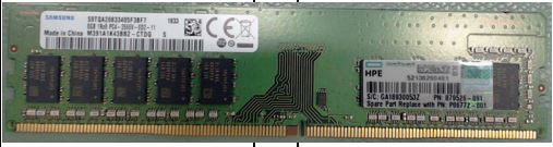 HPE DDR4 8GB ECC Unbuffered